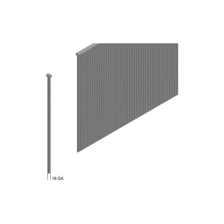 Prebena 18 Gauge Straight Finish Brad Nail - 2in Length - 304 Stainless Steel - Pkg of 5000 - Made In USA J50CRF